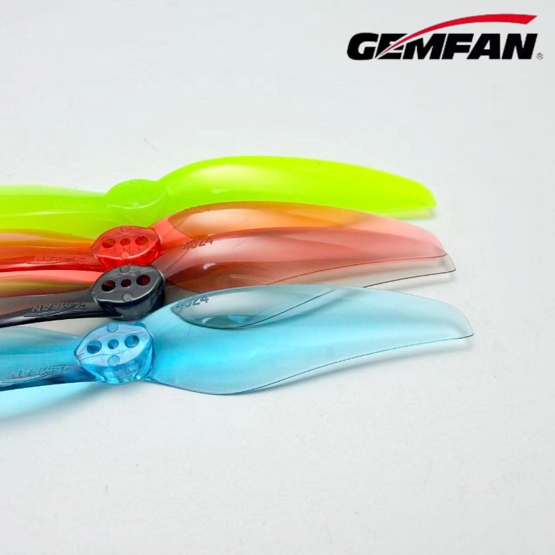 Ekko Cosplay Prop - 4ペア Gemfan Hurricane 4024 2ブレードプロペラ 1.5mm