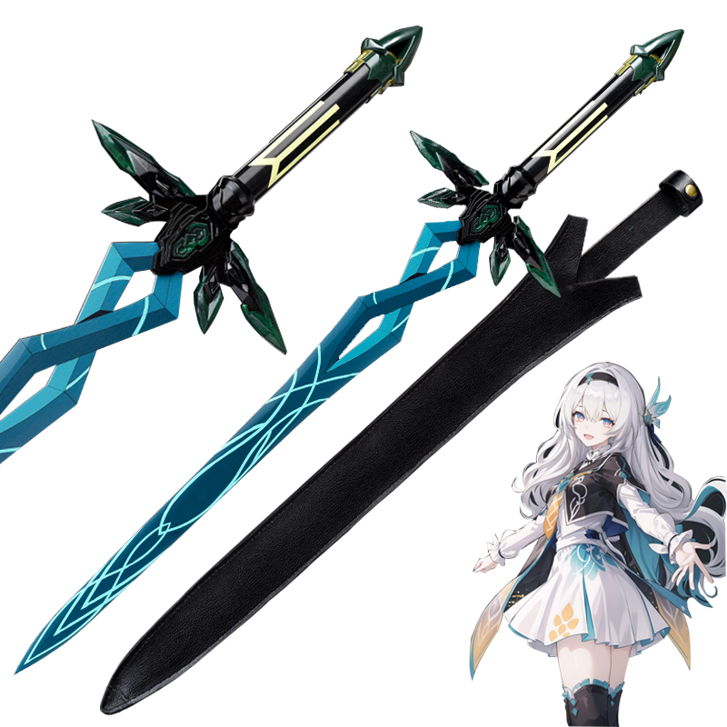 Cosplay Prop Patterns - レプリカビッグゲームソード、コスプレ小道具、ステンレス鋼の刃、プリント柄、装飾刀、非鋭利
