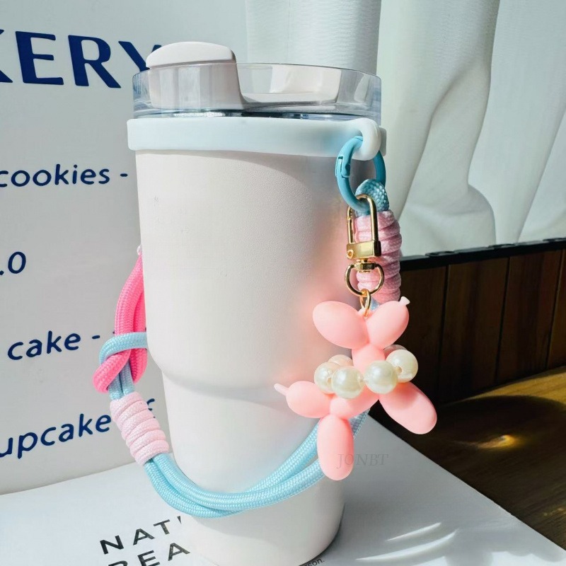 Worbla Thermoplastic - オリジナルサーモスハンドルストラップホルダー 6-10cmタンブラーストラップ用 シリコンスリング スタンレー30oz/40ozカップアクセサリーに適しています
