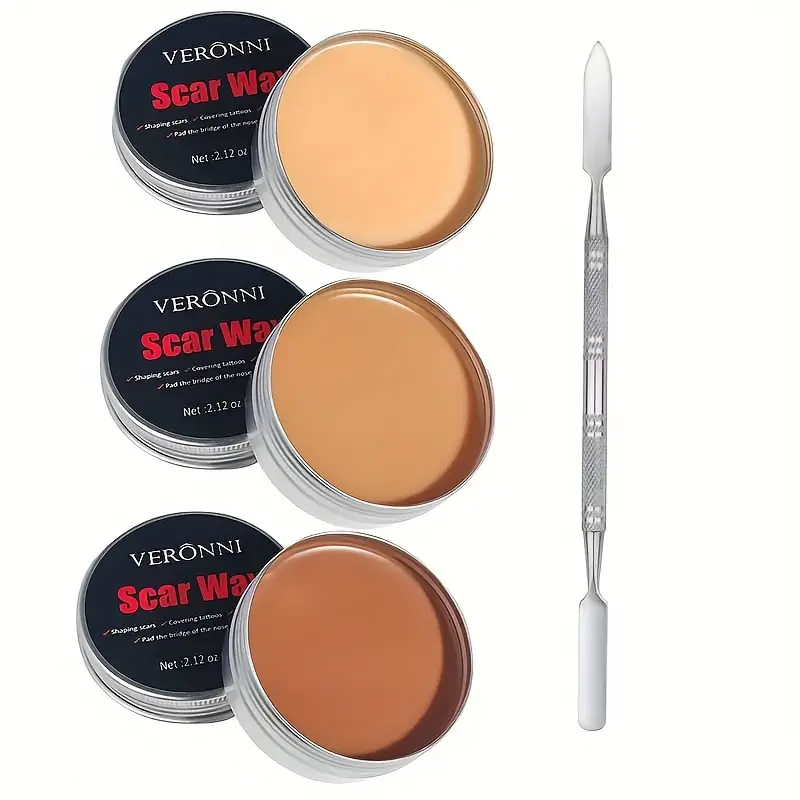 スカーワックスSFXメイクアップキット（スパチュラ付き）、皮 - Body Paint Sfx のレビューと価格