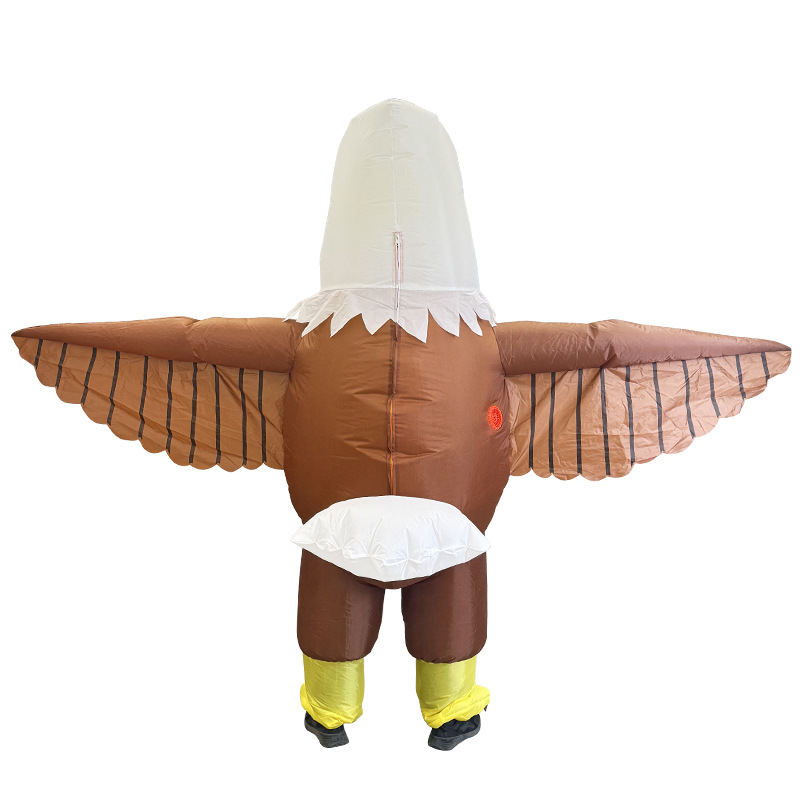 イーグルの着ぐるみ、膨らませて着る動物のコスチューム、ハロウ - Cosplay Prop のレビューと価格