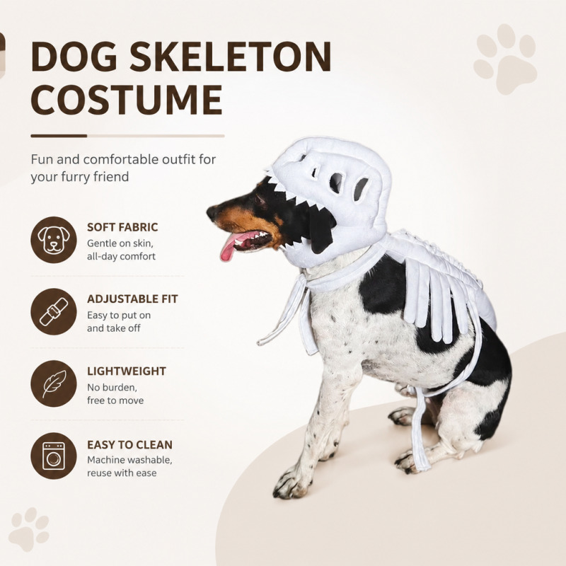 恐竜柄のペット用ボディスーツ 犬猫用 面白い写真撮影用小道具 - Cosplay Prop Pattern のレビューと価格