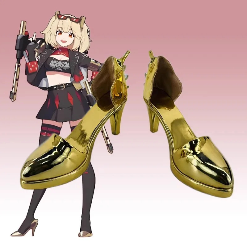 2025 11 バーニス Whita レザーハイヒールの靴ゲ - Burnice Cosplay Prop のレビューと価格