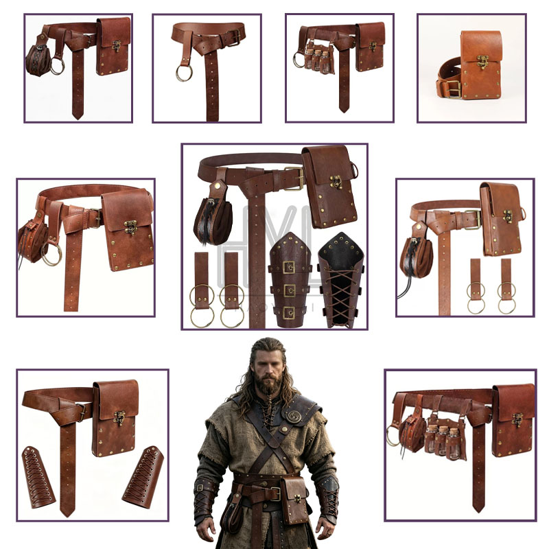 中世バイキングアクセサリーセット レトロスチームパンクコスチ - Cosplay Prop のレビューと価格
