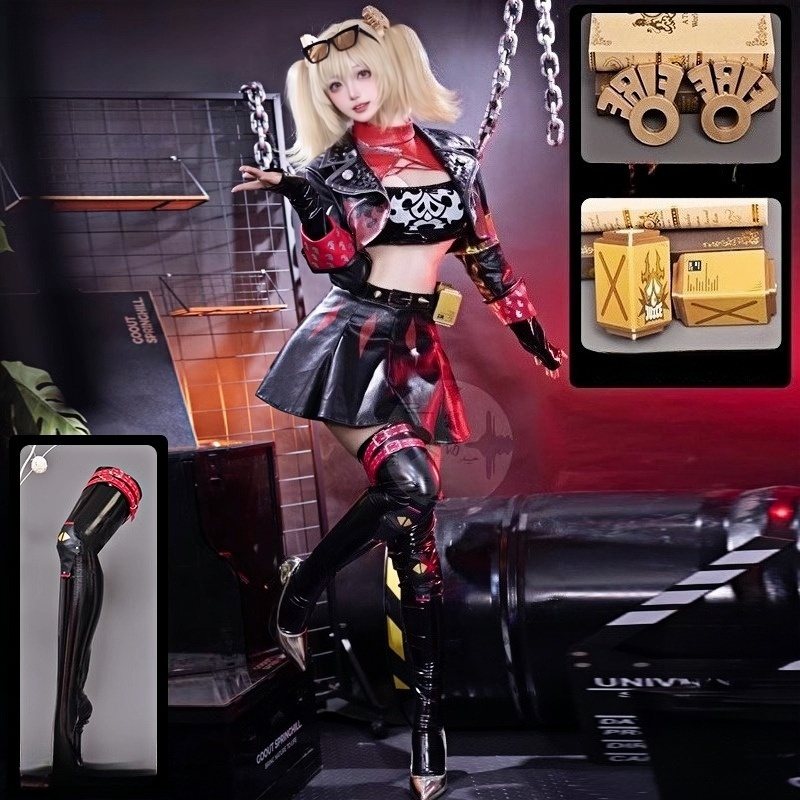 ゲーム「ゼンレス・ゾーン・ゼロ」バーニス・ホイタ コスプレ衣 - Burnice Cosplay Prop のレビューと価格