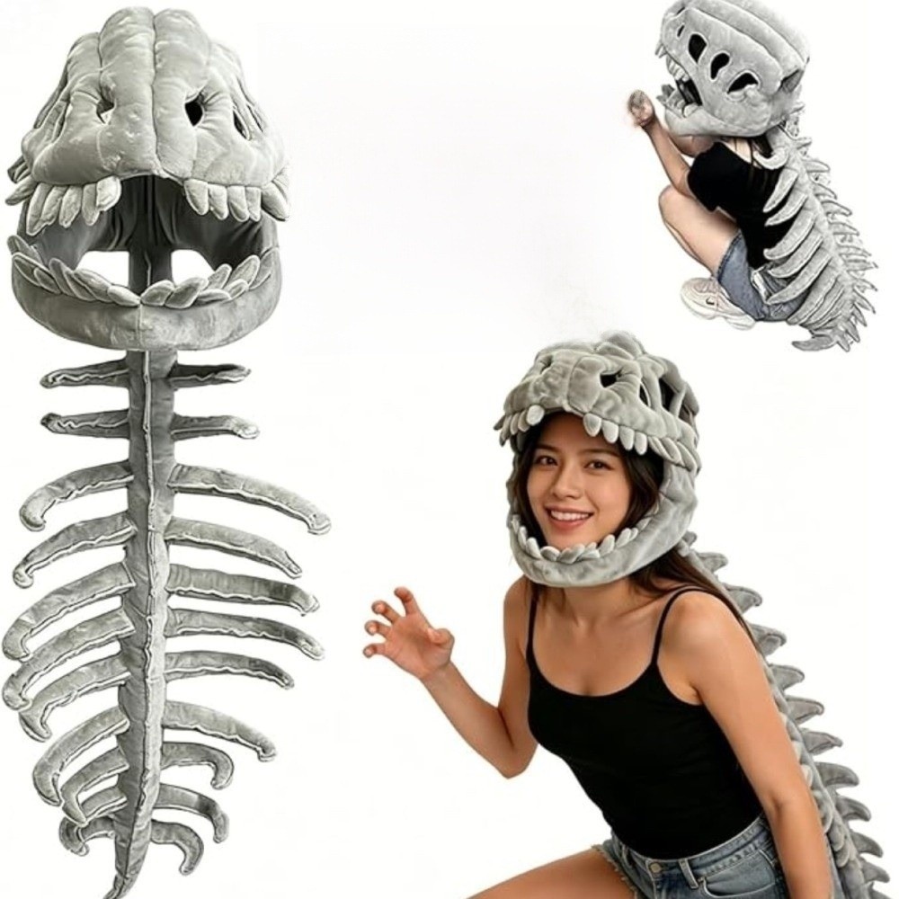 ハロウィンコスプレコスチューム 恐竜スケルトンコスチューム  - Cosplay Prop Pattern のレビューと価格